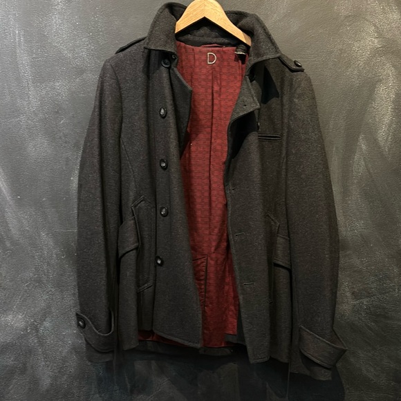 Other - Gorgeous wool blend Troy Smith. Tailored look is so hot. Red lined. So great!